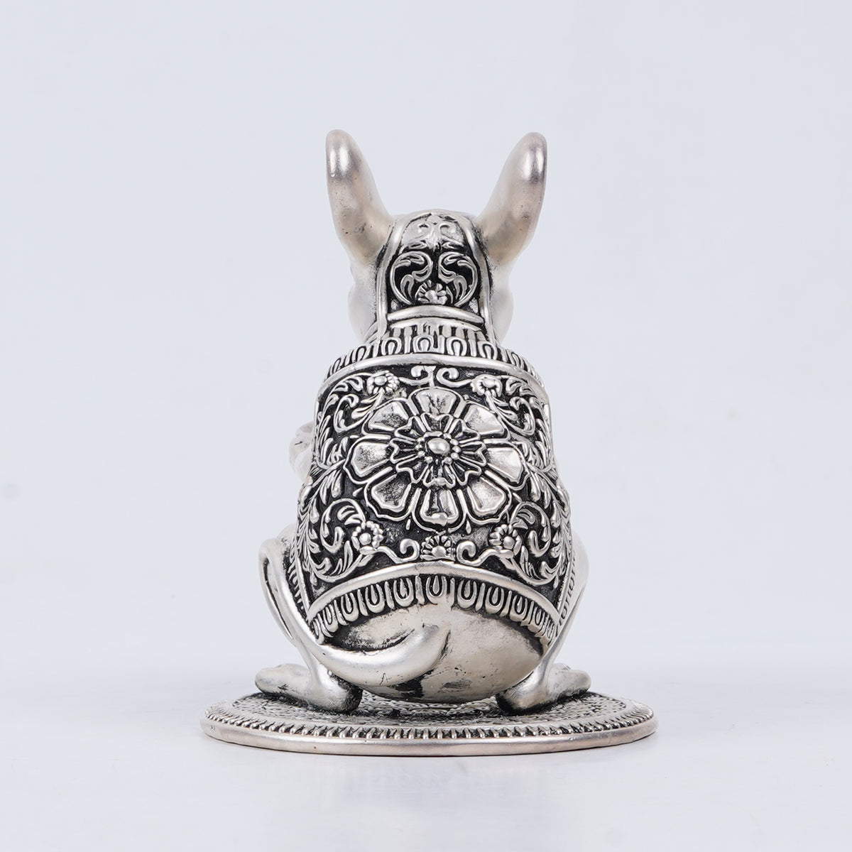Mushak Diya in Pure Silver Plating